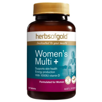 Herbs Of Gold Women'S Multi+ Tablets 30