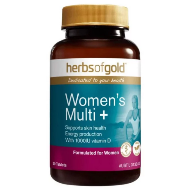 Herbs Of Gold Women'S Multi+ Tablets 30