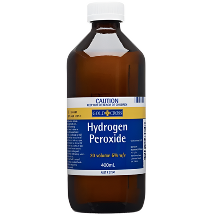 Goldx Hydydrogen Peroxide 6% 400ML