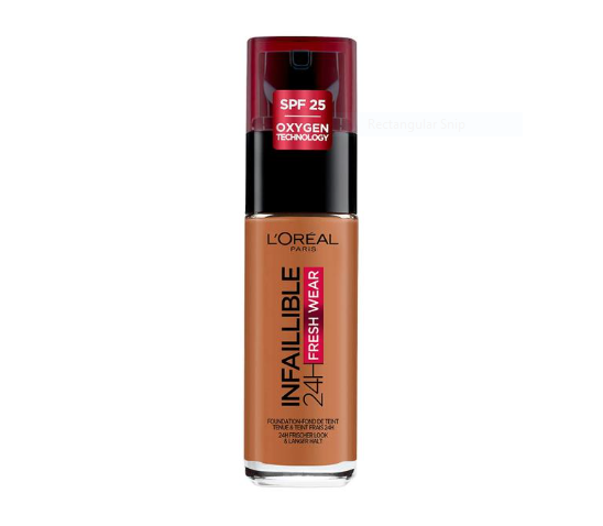 L'Oreal Infallible 24H Fresh Wear Foundation - 340 Copper - OhYouLuckyDuck.com.au