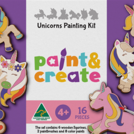 Artico Paint & Create Kit Unicorns