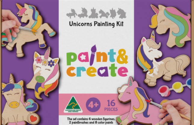 Artico Paint & Create Kit Unicorns