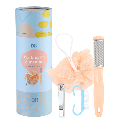 DB Cosmetics Walking On Sunshine Foot & Nail Care Kit - OhYouLuckyDuck.com.au