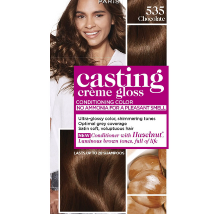 Loreal Paris Casting Creme Gloss Chocolate No 535 - OhYouLuckyDuck.com.au