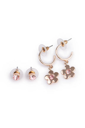 Great Pretenders Boutique Chic Bejewelled Blooms Earrings