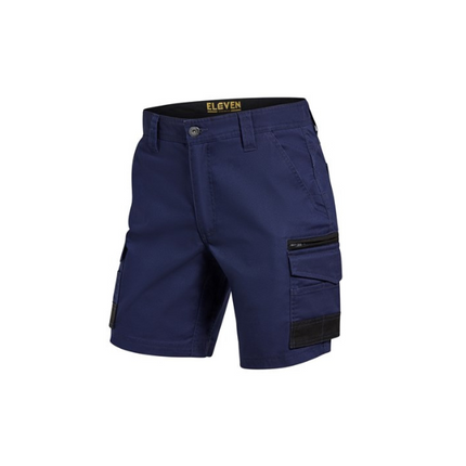 Eleven Contrast Panel Short Navy Black