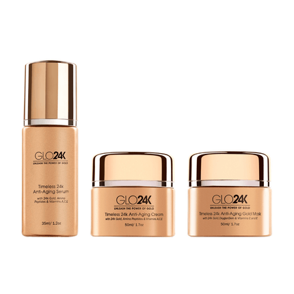 GLO24K Anti-Aging Essentials - OhYouLuckyDuck.com.au