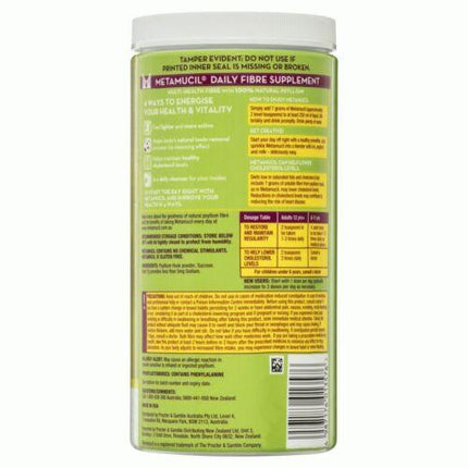 Metamucil Natural Granular 798g 114 Doses - OhYouLuckyDuck.com.au
