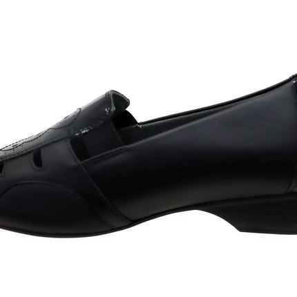 Homyped Tayla Womens Comfort Leather Sandals Black Size 10