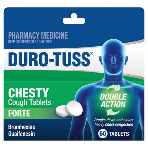 Durotuss Chesty Forte 60 Tablets - OhYouLuckyDuck.com.au