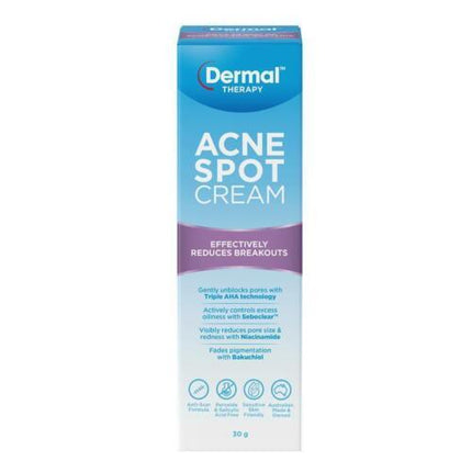 Dermal Therapy Acne Spot Cream 30g - OhYouLuckyDuck.com.au