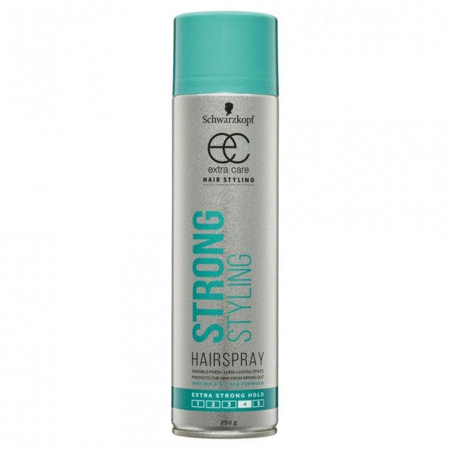 Schwarzkopf Extra Care Strong Styling Hairspray 250g - OhYouLuckyDuck.com.au