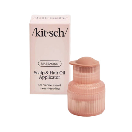Kitsch Recycled Plastic Scalp and Hair Oil Applicator Terracotta