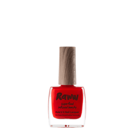 Raww Kale'D It Nail Lacquer Love Me Tomato - OhYouLuckyDuck.com.au