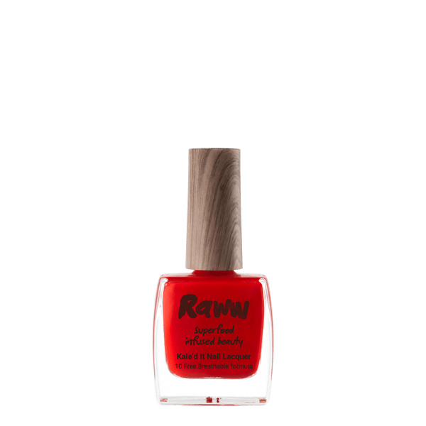 Raww Kale'D It Nail Lacquer Love Me Tomato - OhYouLuckyDuck.com.au