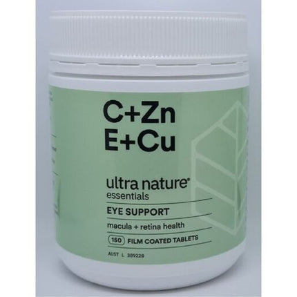 Ultra Nature Essentials Eye Support 150 Film Coated Tablets
