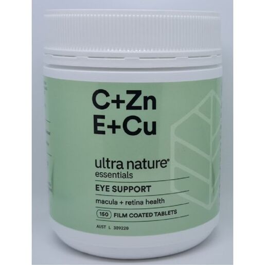 Ultra Nature Essentials Eye Support 150 Film Coated Tablets