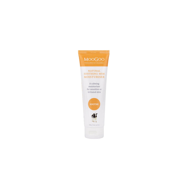 MooGoo Natural Soothing Msm Moisturising Cream 120g - OhYouLuckyDuck.com.au