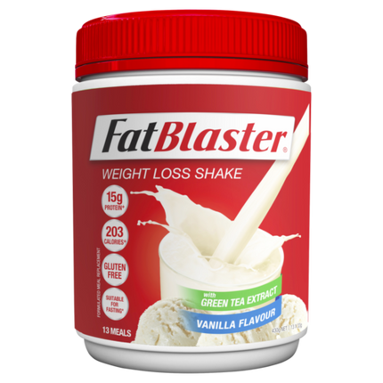 Naturopathica FatBlaster Shake Vanilla 430G - OhYouLuckyDuck.com.au