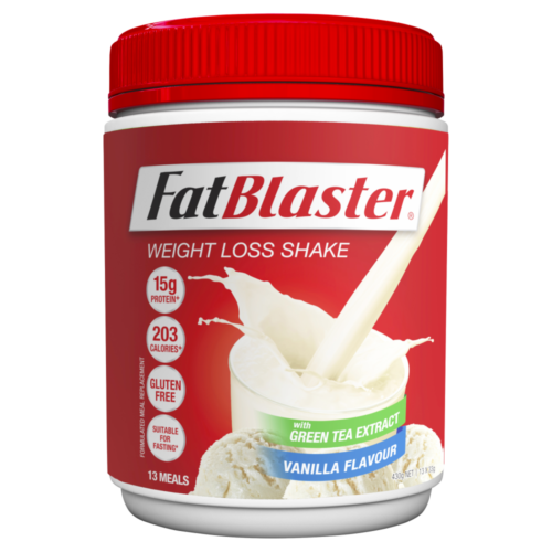 Naturopathica FatBlaster Shake Vanilla 430G - OhYouLuckyDuck.com.au