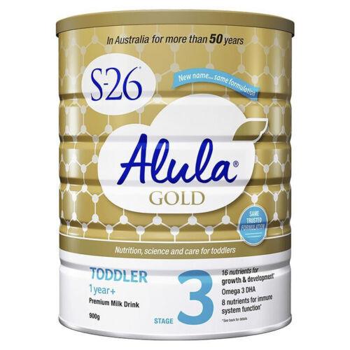 Alula S-26 GOLD Stage 3 Toddler Milk Drink 900g - OhYouLuckyDuck.com.au