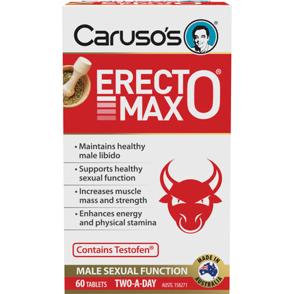 Caruso's Erectomax Tablets 60