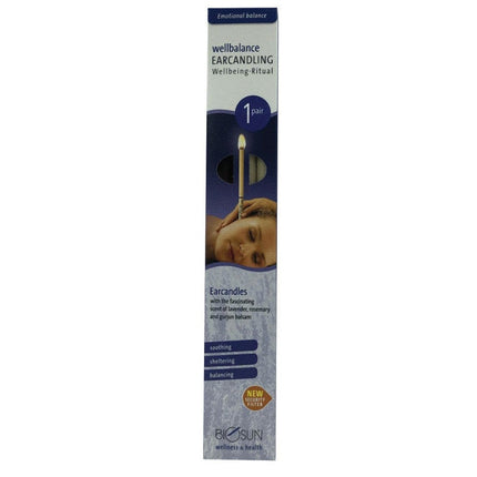Biosun Ear Candle Well Balance Ritual Lavender and Rosemary