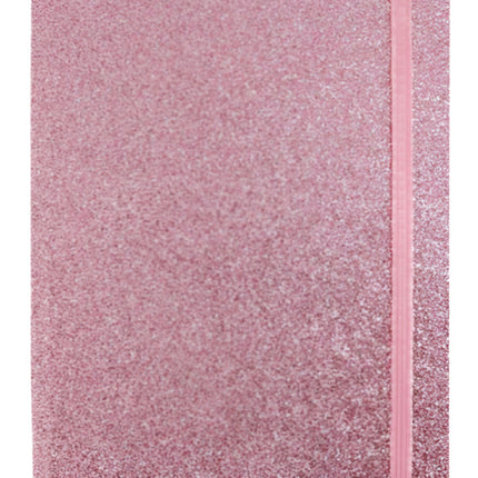 LVD Notebook A5 Glitter Rose