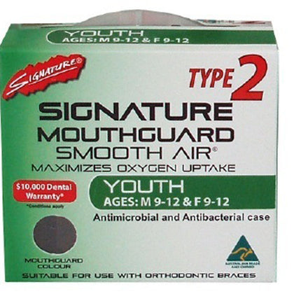 Signature Type 2 Competition And Club Sports Mouthguard Youth - OhYouLuckyDuck.com.au