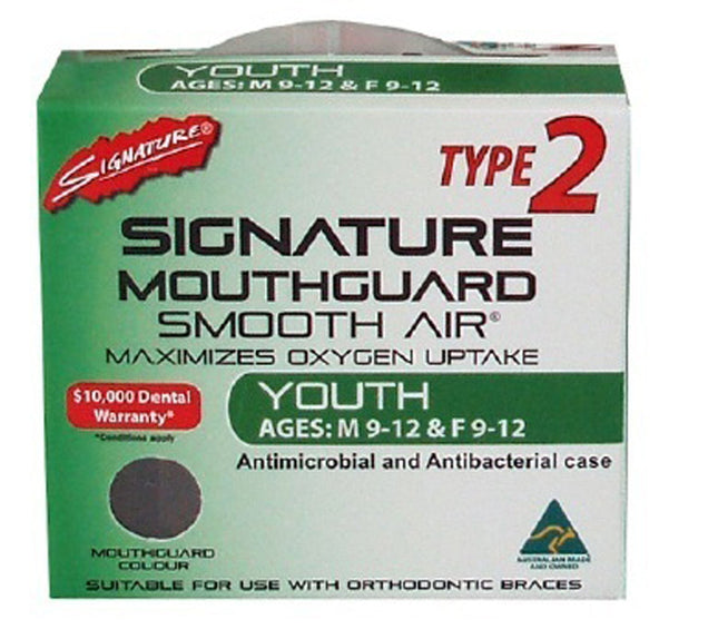 Signature Type 2 Competition And Club Sports Mouthguard Youth - OhYouLuckyDuck.com.au