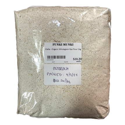 Kosher Kingdom Organic Rye Flour 1kg