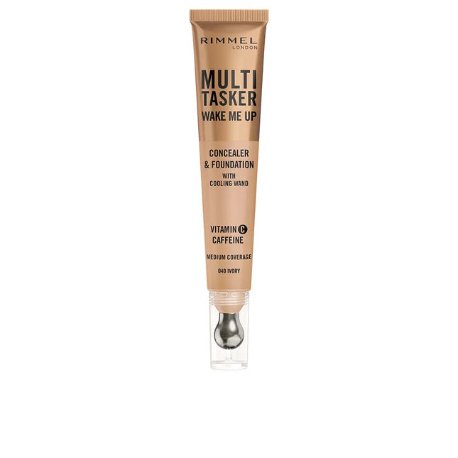 Rimmel Multi-Tasker Wake Me Up Foundation & Concealer 040 Ivory