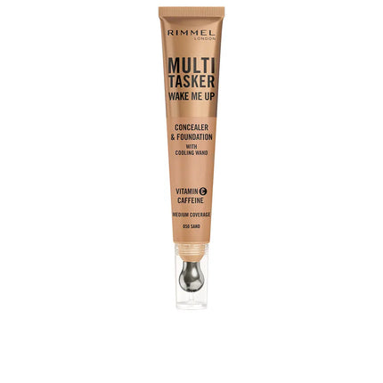 Rimmel Multi-Tasker Wake Me Up Foundation & Concealer 050 Sand