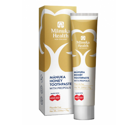 Manuka Health Toothpaste with Manuka Honey and Propolis 75G