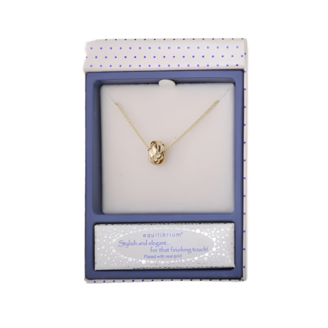 Equilibrium Love Knot Necklace