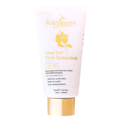 Eco By Sonya Driver Glory Veil Face Sunscreen SPF50+ 75mL
