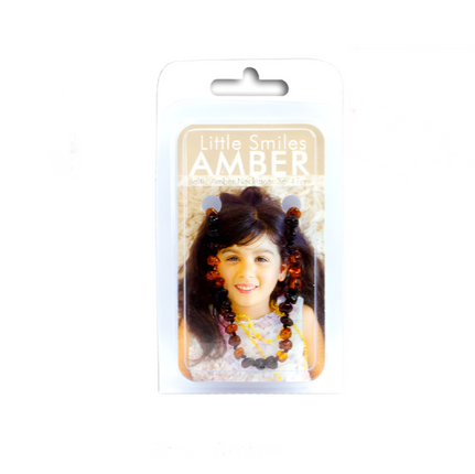 Little Smiles Amber Necklace 36-47cm