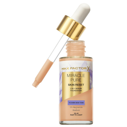 Max Factor Miracle Pure Serum Found Fair To Light