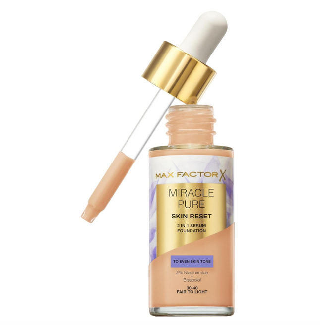 Max Factor Miracle Pure Serum Found Fair To Light