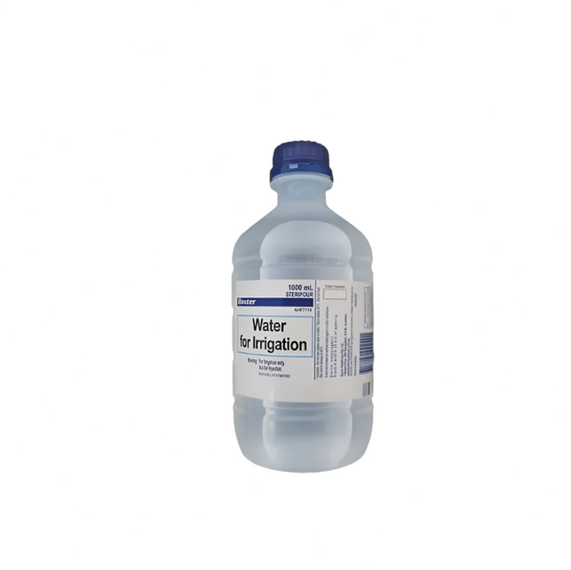 Baxter Water For Irrigation 1Liter Plastic Ahf7114