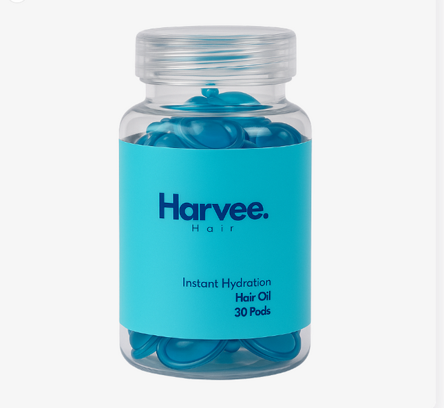 Harvee Hair Instant Hydration Hair Oil 30 Pods