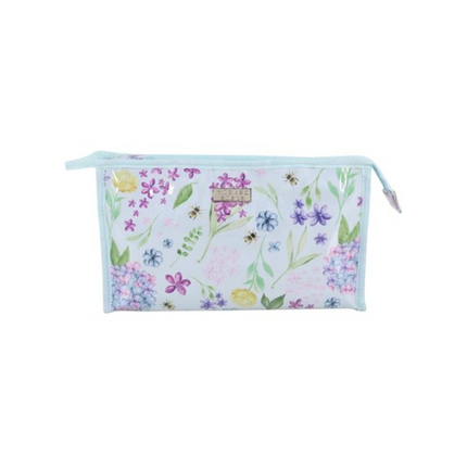 Wicked Sista Le Jardin Soft Sided A Line Cosmetic Bag