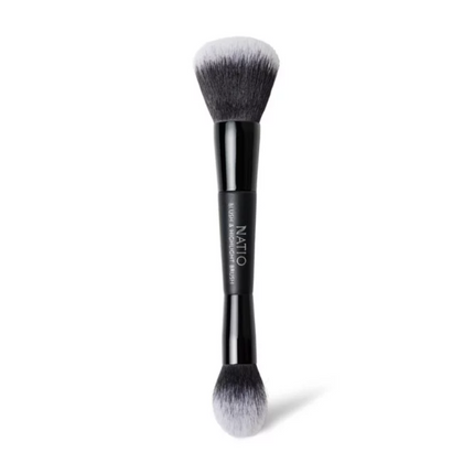 Natio Double Ended Blush and Highlight Brush