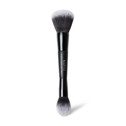 Natio Double Ended Blush and Highlight Brush