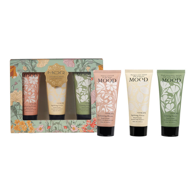 MOR 2025 Christmas Whimsical Mood Hand Cream Trio Gift Set 3 x 100ml