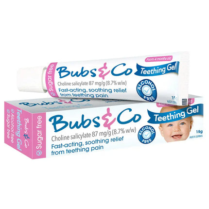 Bubs & Co Baby Teething Gel 15g - OhYouLuckyDuck.com.au