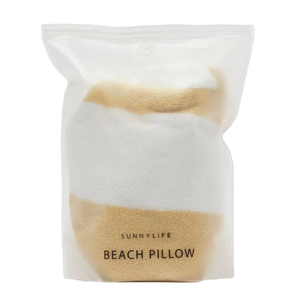 Sunnylife Beach Pillow for Sand and Pool Lounging Butter 38 x 24 x 10CM