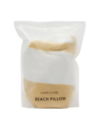 Sunnylife Beach Pillow for Sand and Pool Lounging Butter 38 x 24 x 10CM