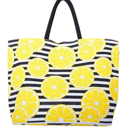 Essence Summer Icon Jute Tote Bag