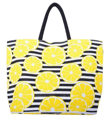 Essence Summer Icon Jute Tote Bag